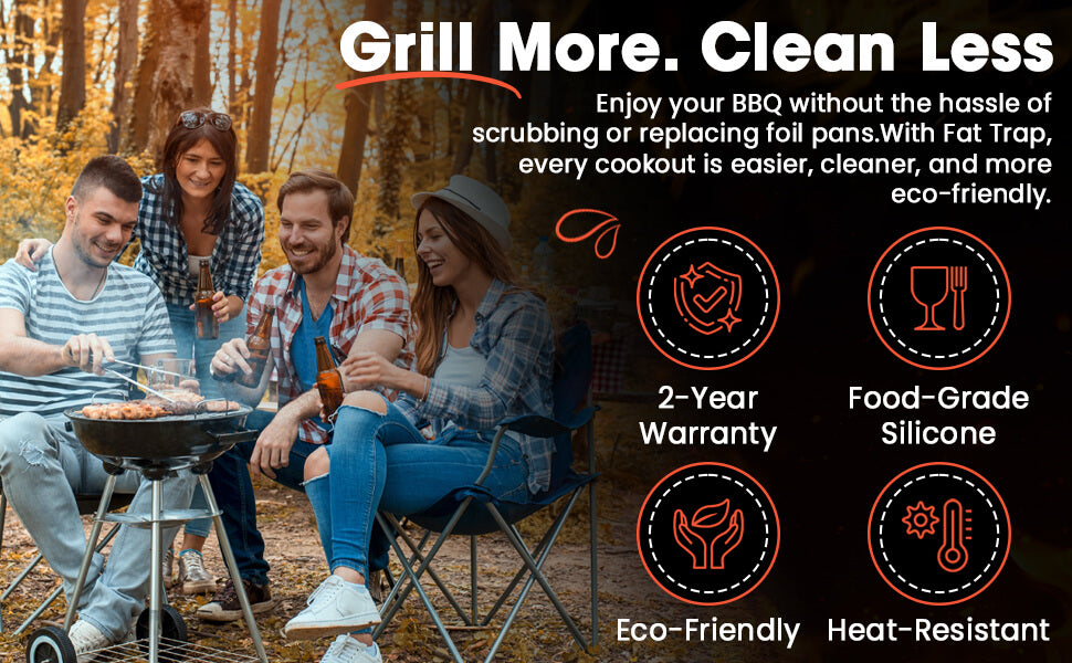 Fat Trap BBQ Drip Pan - Weber Summit